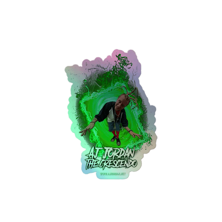 AJ Jordan The Crescendo Holographic Sticker product image (1)