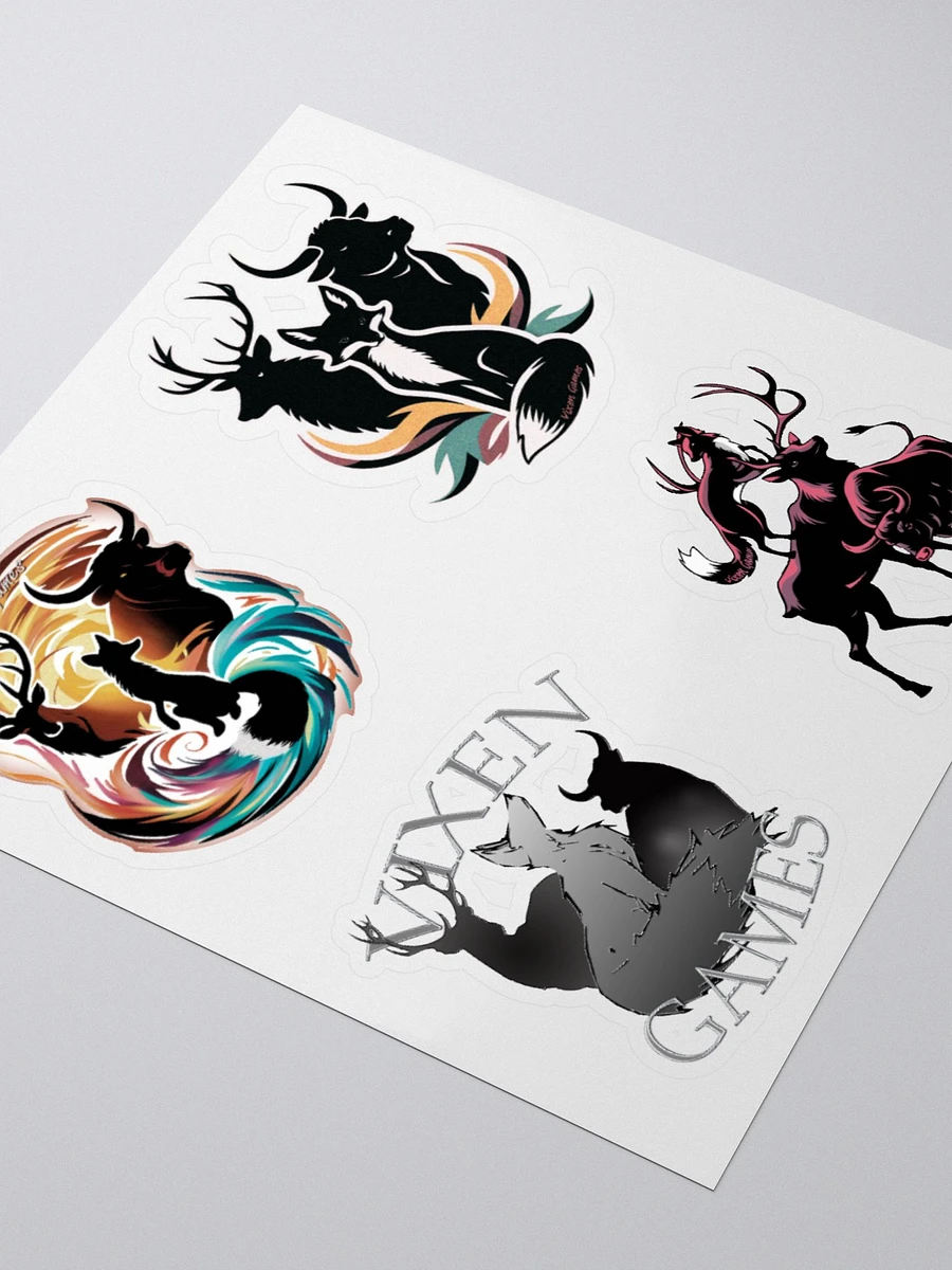 Vixen Games Vixen Stag and Bull Vinyl stickers four design sheet. product image (8)