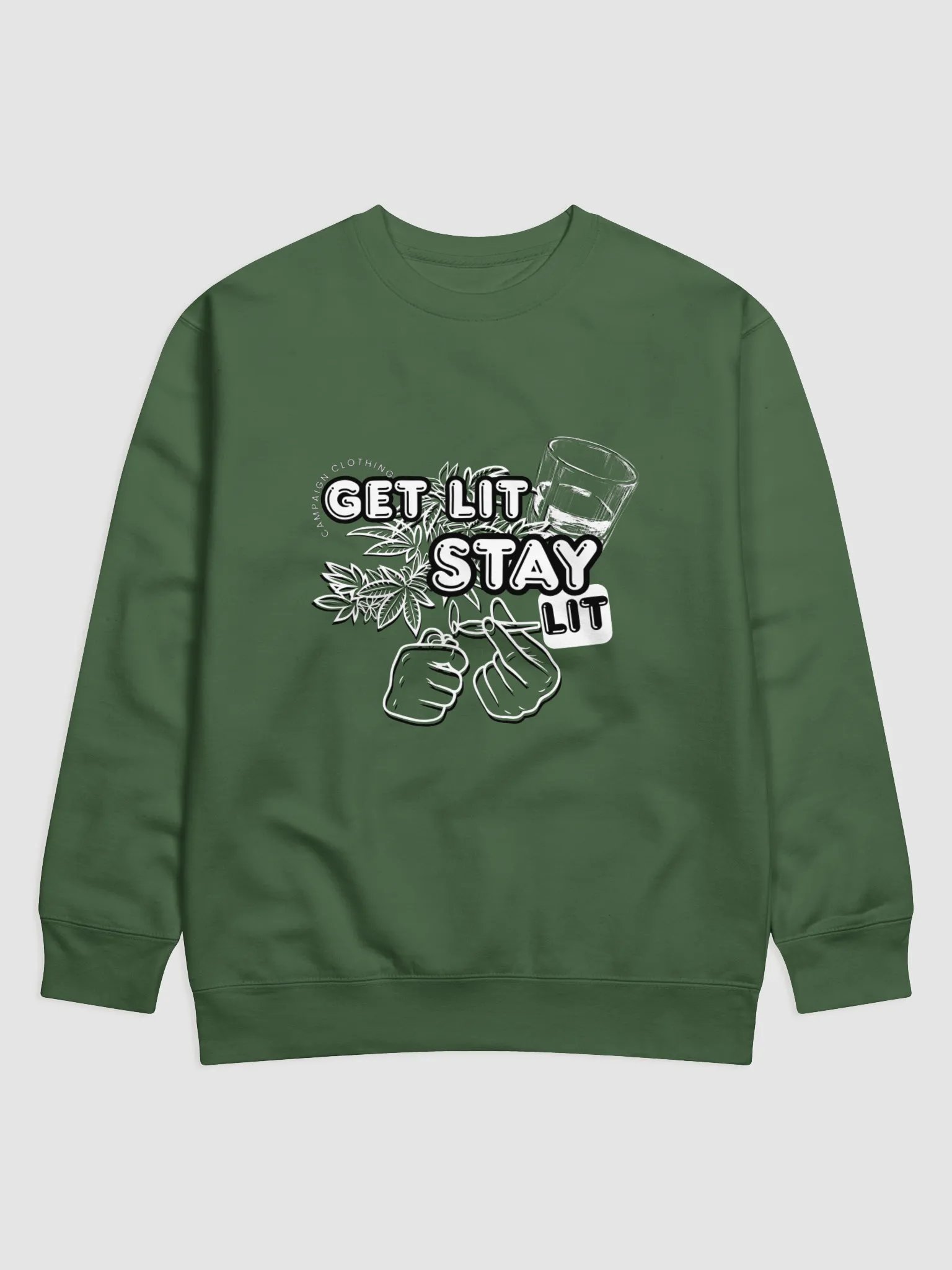 [Stoner's Haven] Stay Lit Sweatshirt product image (6)