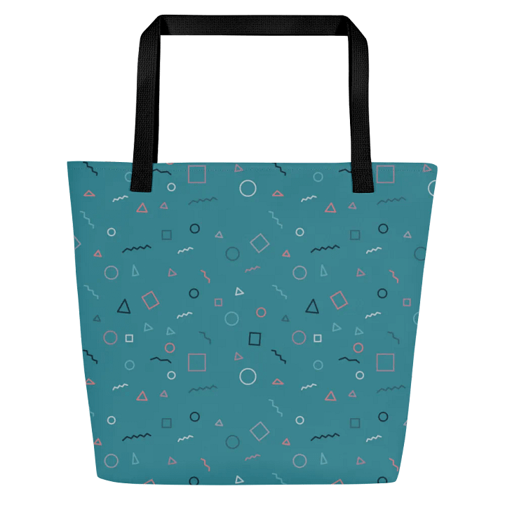 Turquoise Shapes Bag product image (1)