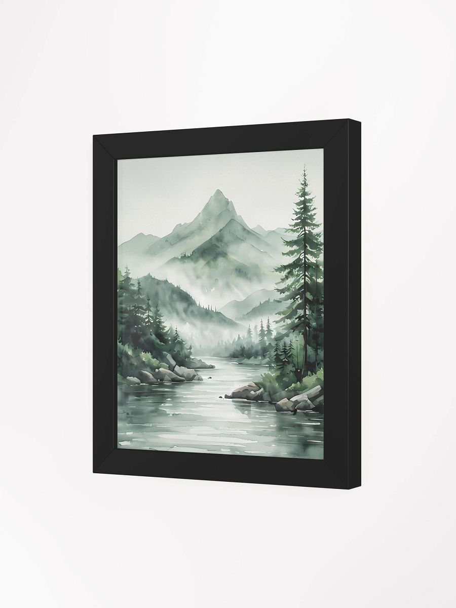 Serene River Forest Framed Poster product image (4)