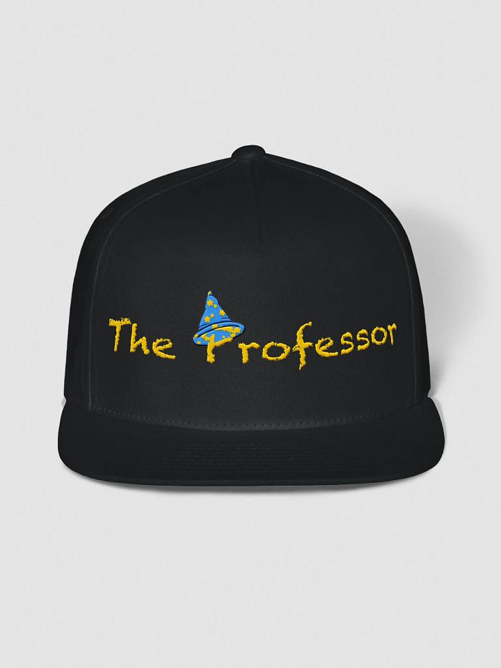 The Professor Flat Snapback Cap product image (1)