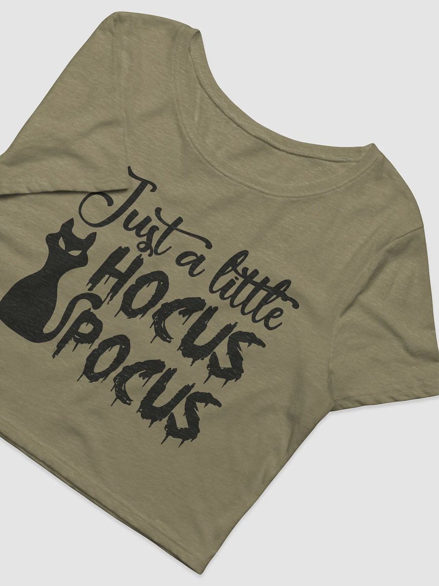 Hocus Pocus Cat Crop Tee product image (6)
