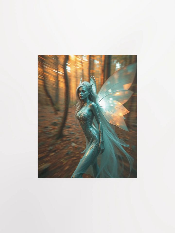 Enchanted Forest Fairy Matte Poster product image (1)
