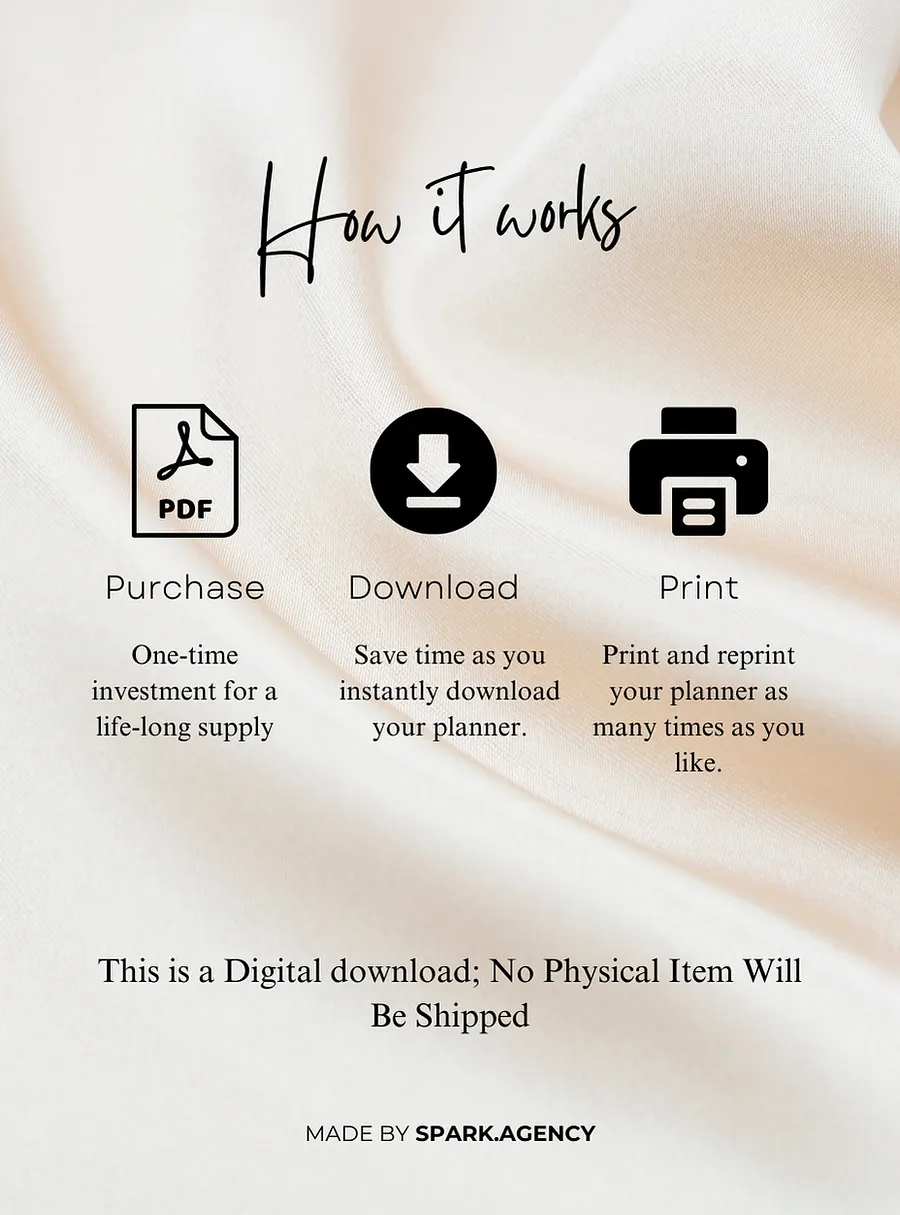 Neutral Minimalistic Annual 2025 Calendar Planner: product image (5)