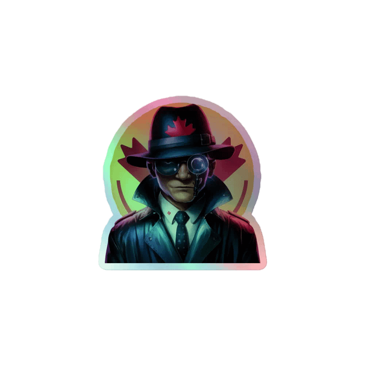 Detective Canadian Sticker product image (1)