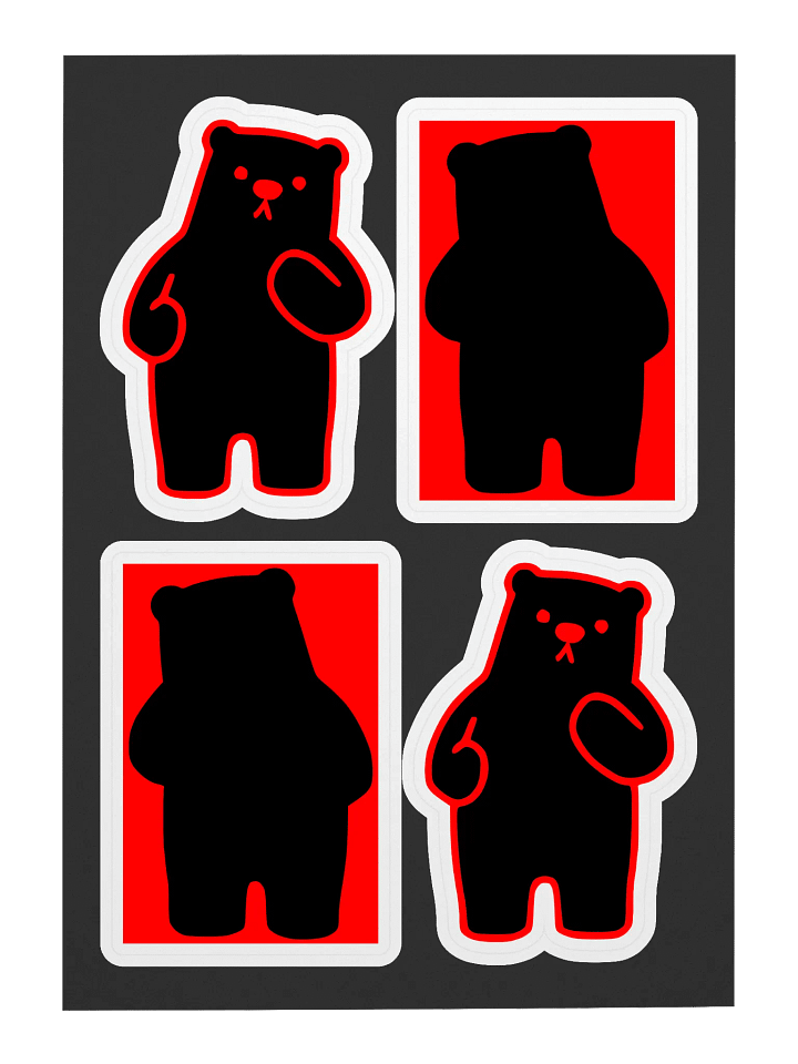 Demon Bear Stickers product image (2)