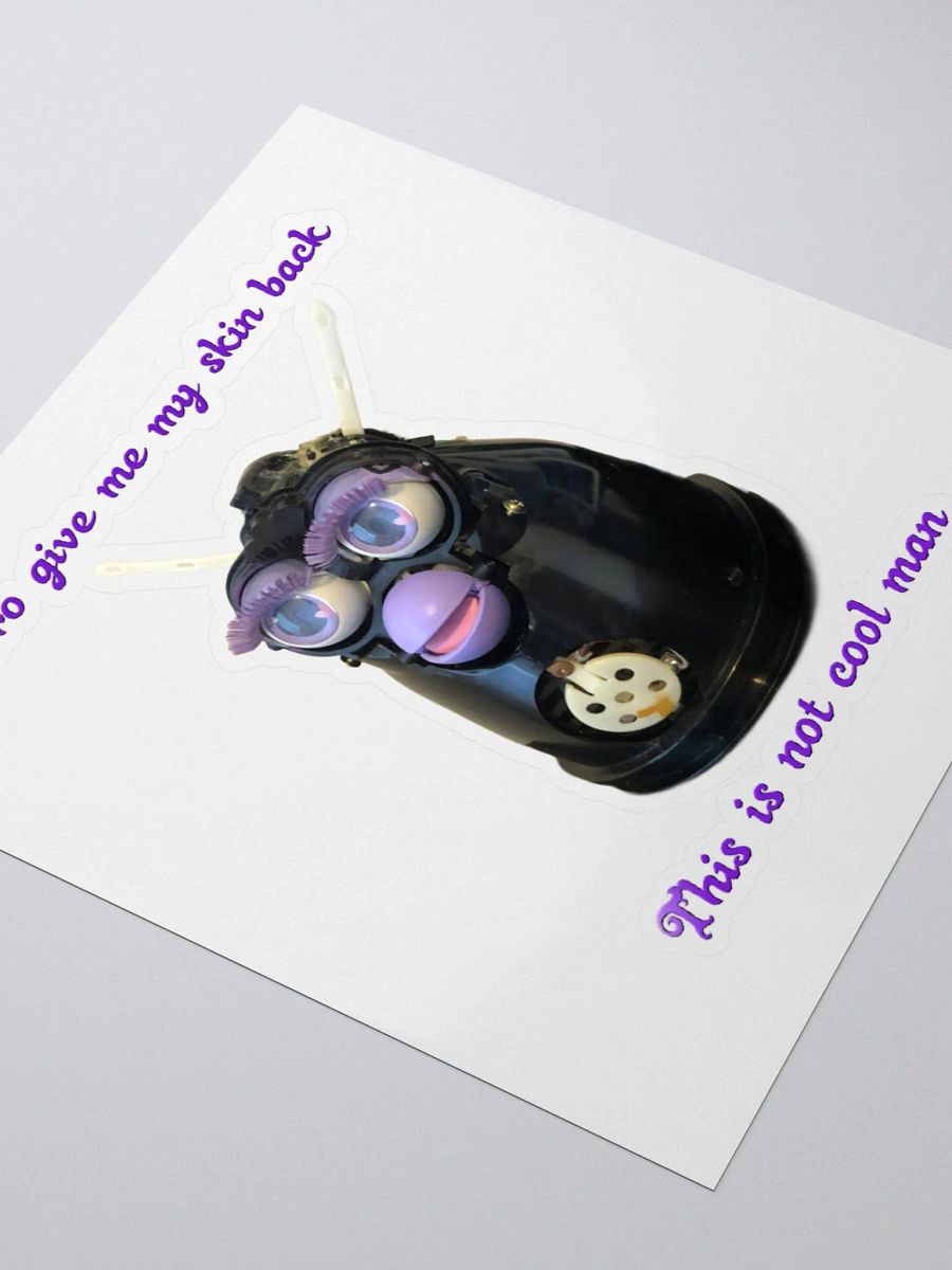 Not Cool Sticker product image (3)