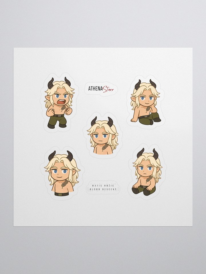 Matic Rožič Sticker Set – Blood Descent product image (2)