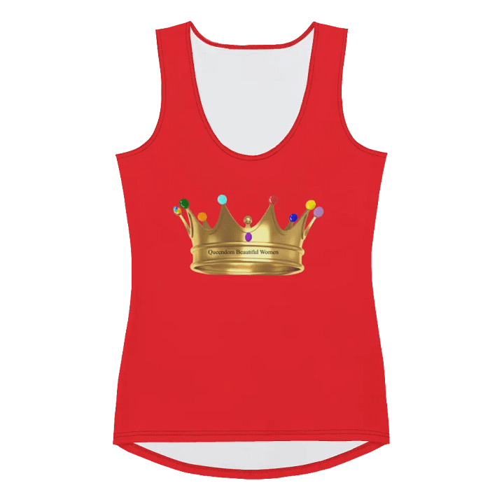 Queendom Beautiful Women Crown Tank Top/Red (TM) product image (1)