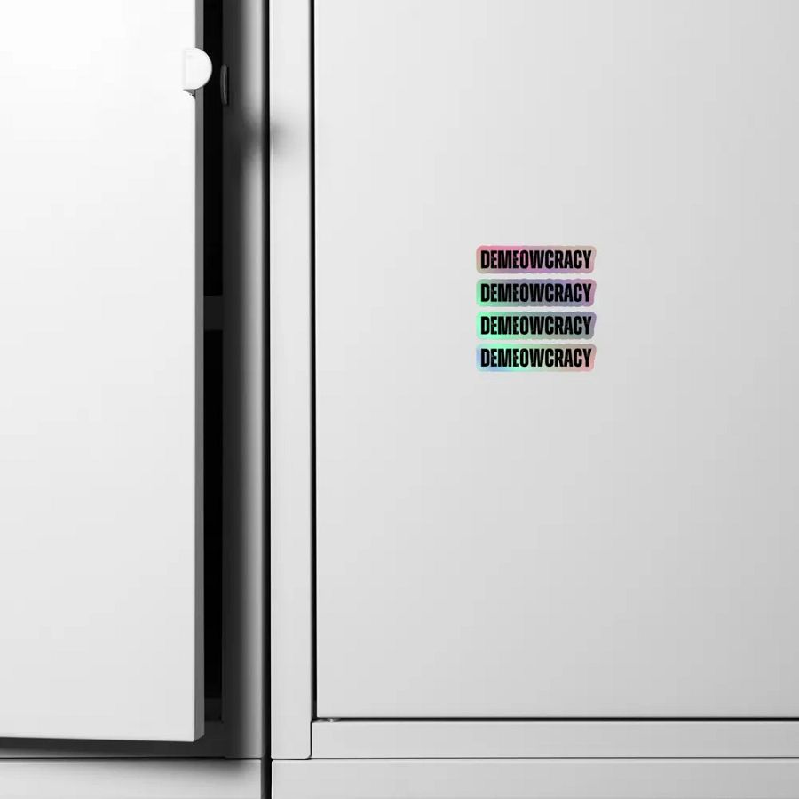 DEMEOWCRACY Holographic Sticker Sheet product image (4)