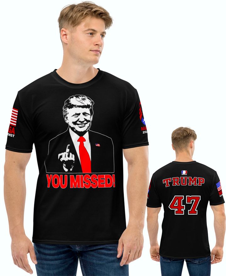 Trump You Missed Jersey T Shirt product image (1)