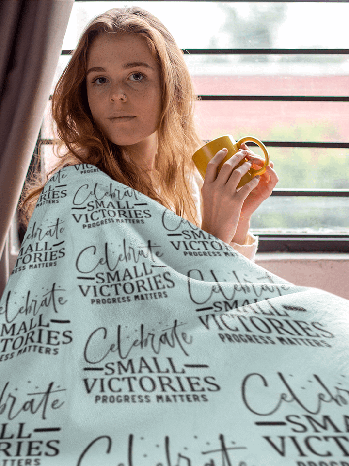 Celebrate Small Victories Blanket product image (1)