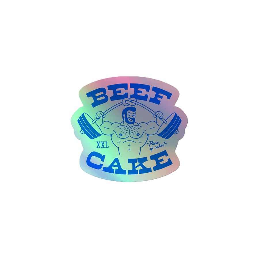 BEEFCAKE Athletics Holographic Sticker product image (3)