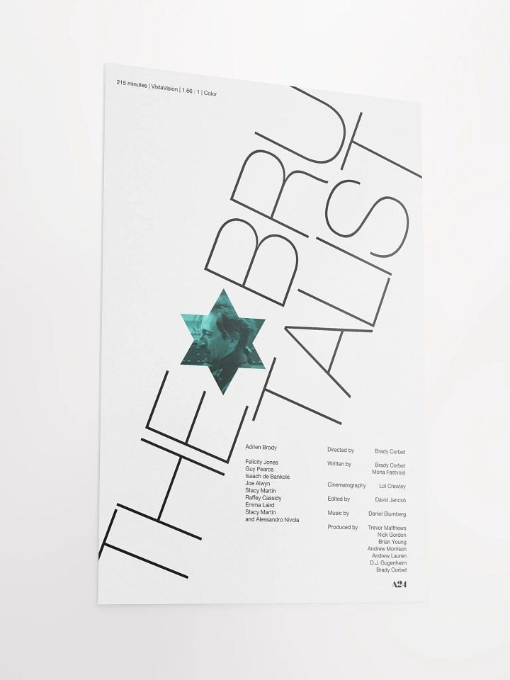 The Brutalist Movie Poster product image (2)