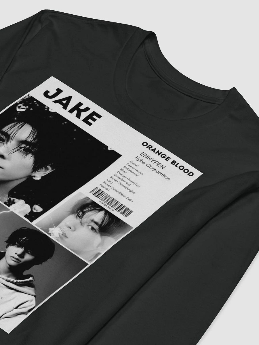 Jake from Enhyphen Long Sleeve Unisex T-shirt product image (6)