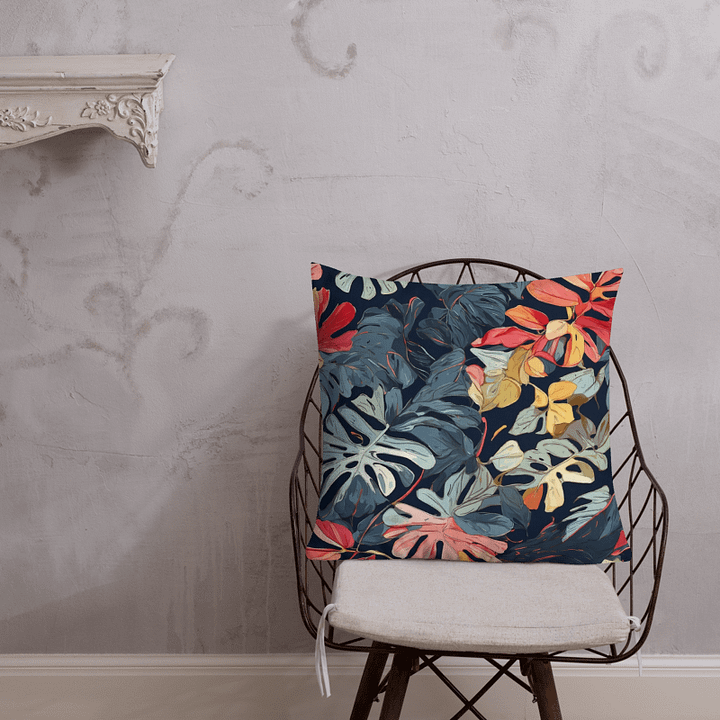 Tropical Leaves All-Over Pillow product image (1)