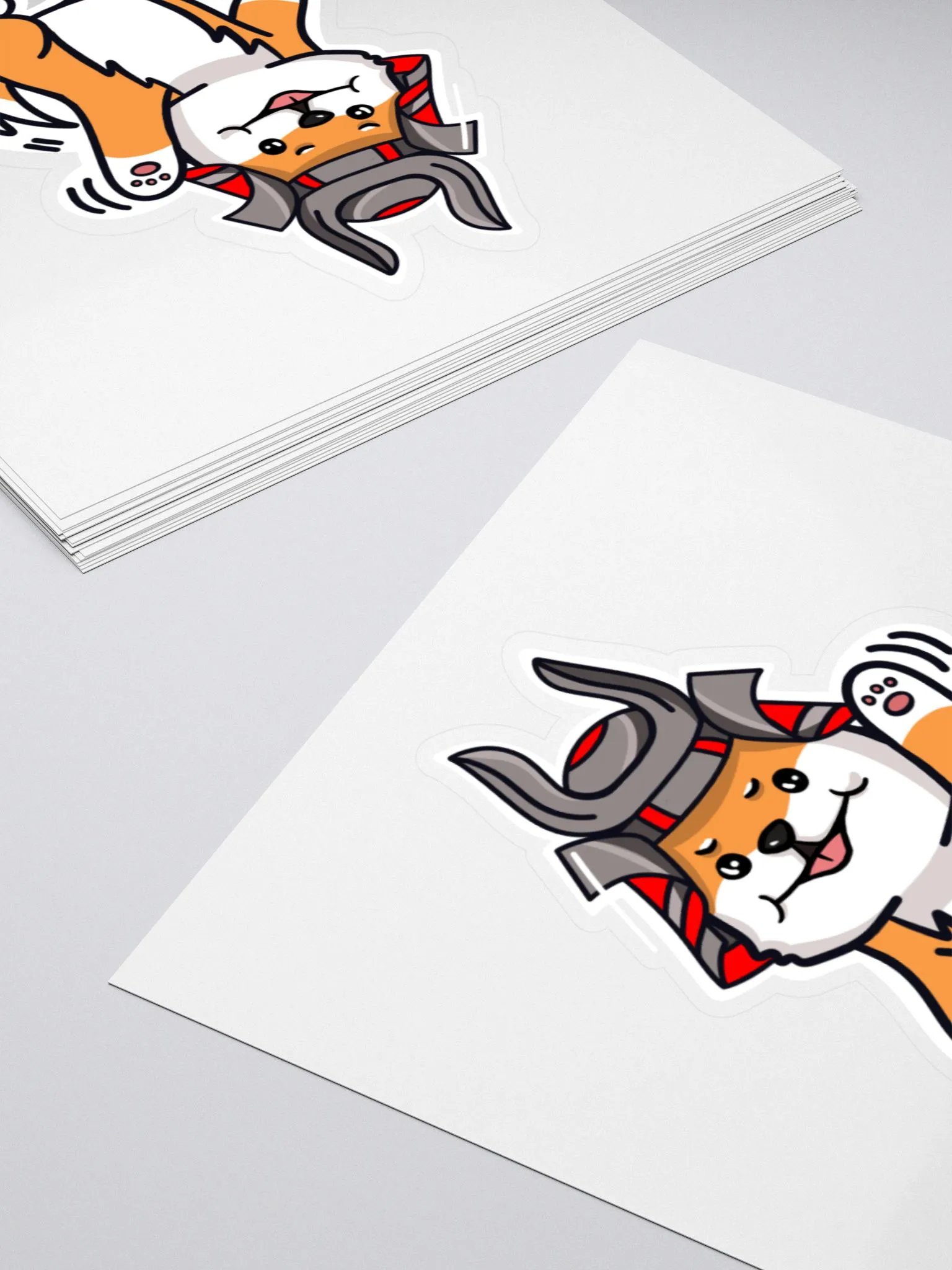 Shiba Waving Sticker product image (11)