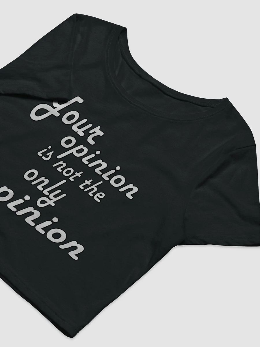 Your Opinion... Bella+Canvas Women's Crop Tee product image (3)