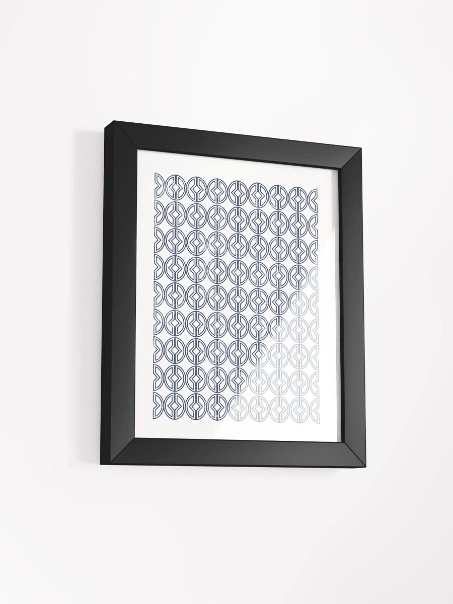 Emancipation Geometric Poster (Framed) product image (4)