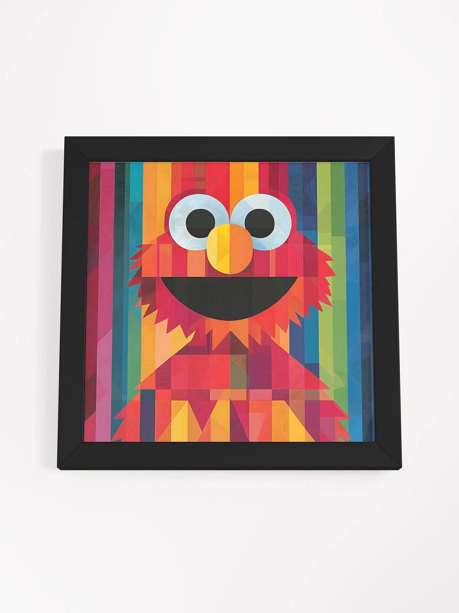 Elmo Sesame Framed Poster product image (50)