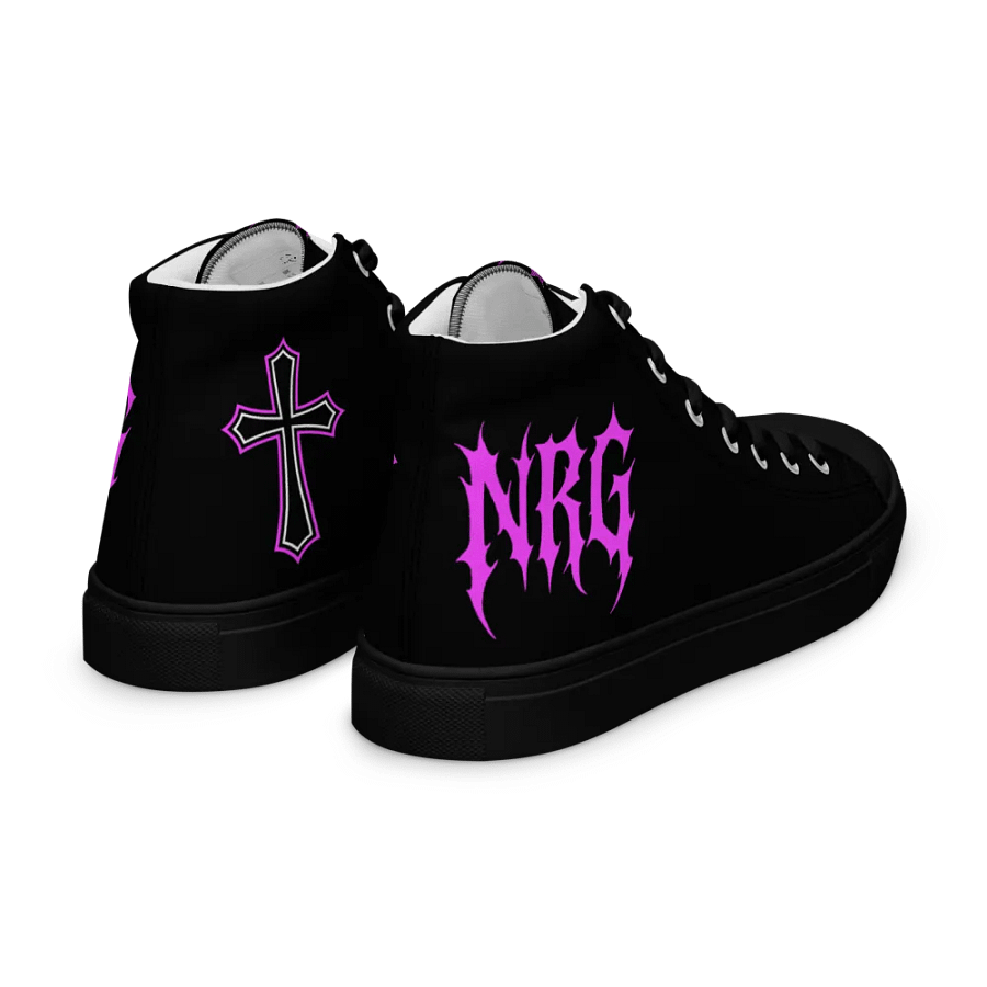 Women's NRG Grunge Cross High Top Canvas Shoes product image (7)