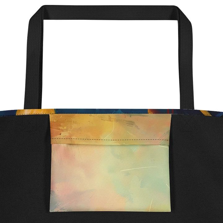 Tote Bag: Elephant Africa Abstract Art Elephant Family Abstraction Design product image (2)