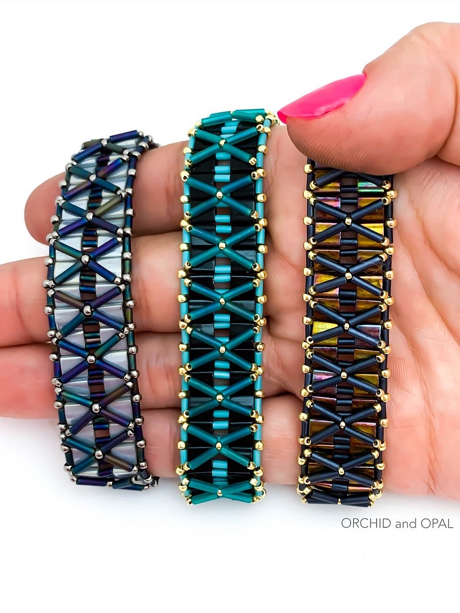Beading Pattern – Nexus Bugle Bead Bracelet product image (4)
