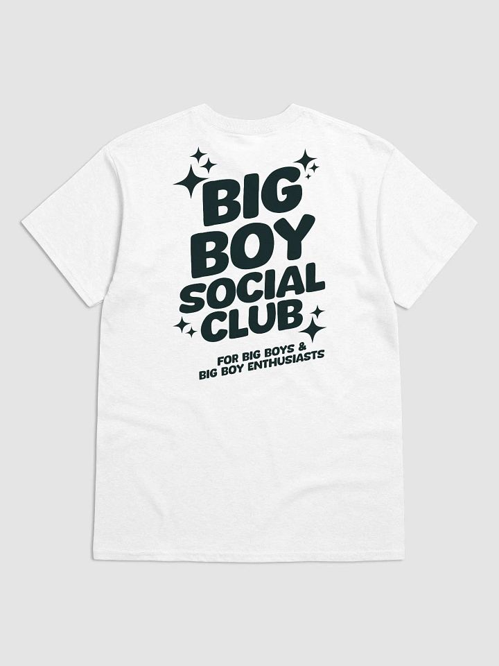 Big Boy Social Club T-Shirt (Black Text) product image (2)