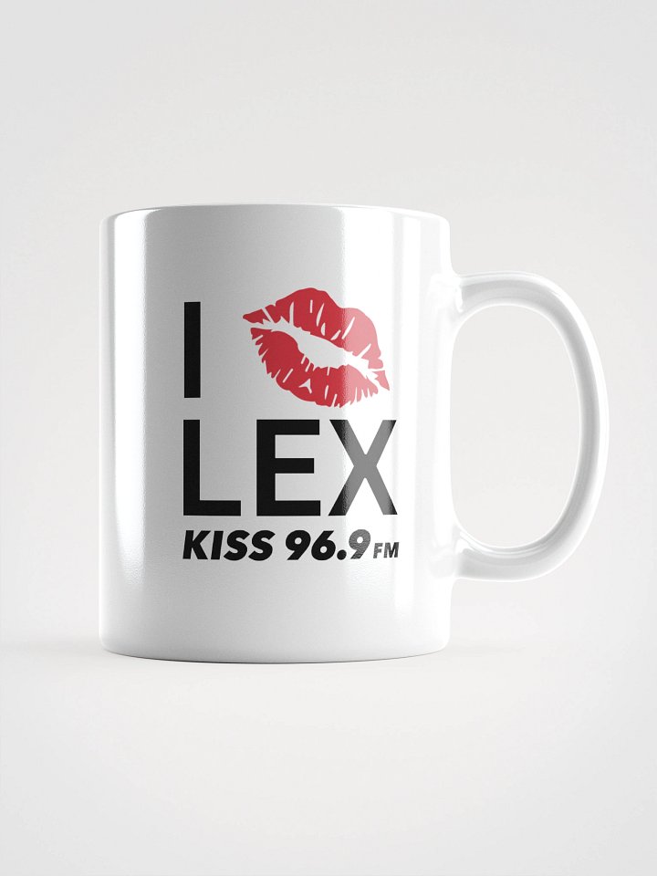 I KISS LEX White Ceramic Mugs ( 3 Sizes ) product image (1)
