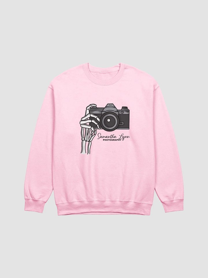 Samantha Lynn Photography - Crewneck - Skeleton Hand - Black Text product image (5)