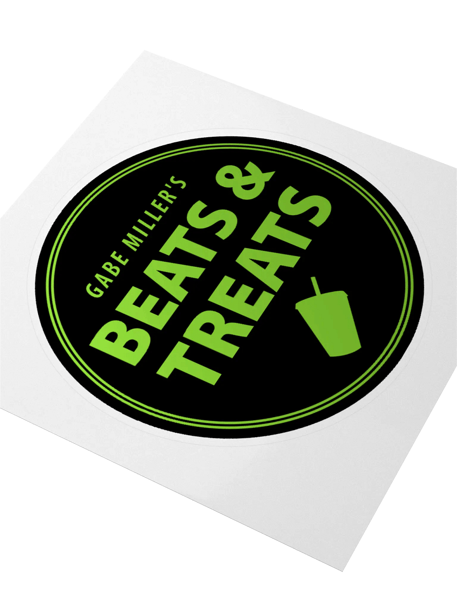 Gabe Miller's Beats & Treats sticker product image (3)