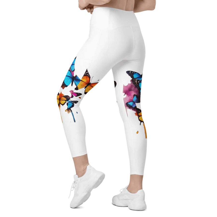 Butterfly Leggings with Pockets product image (4)