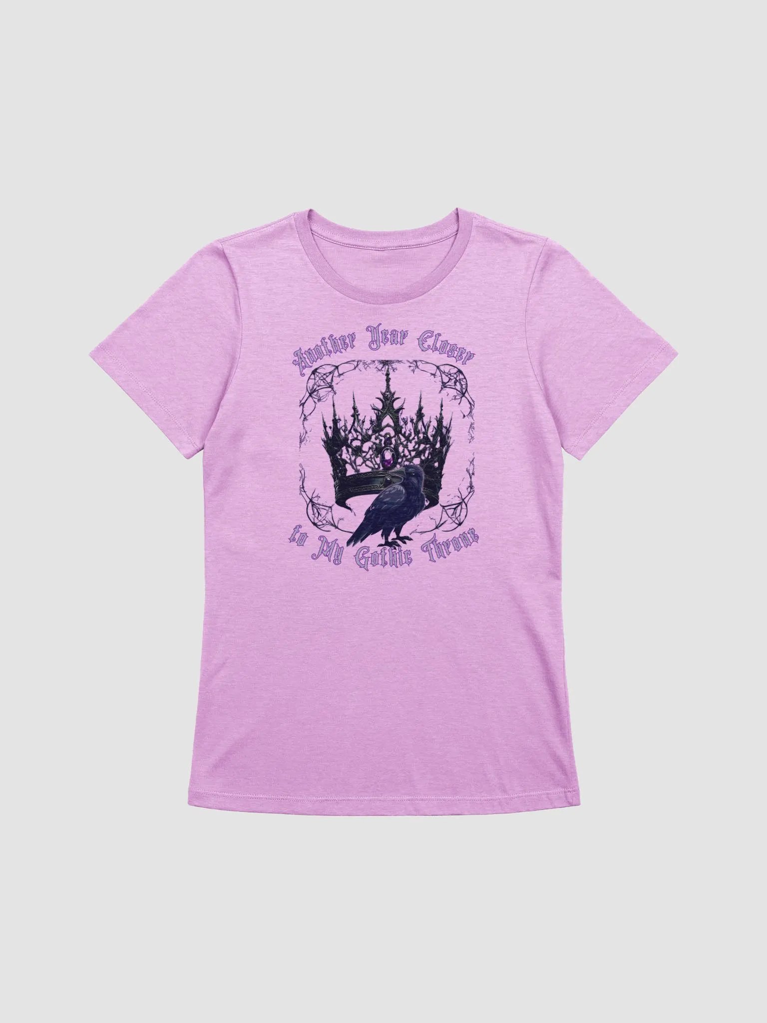 Another year closer to my gothic throne Relaxed-fit Tee product image (2)