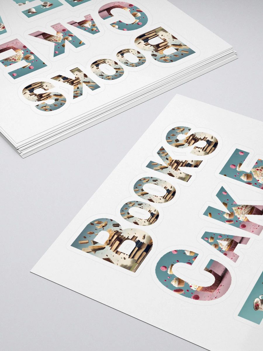 Books Cake Tea - Stickers product image (10)