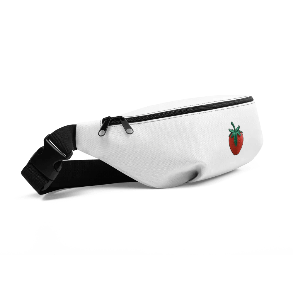 CozyAvocado White Fanny Pack Strawberry #1 product image (5)