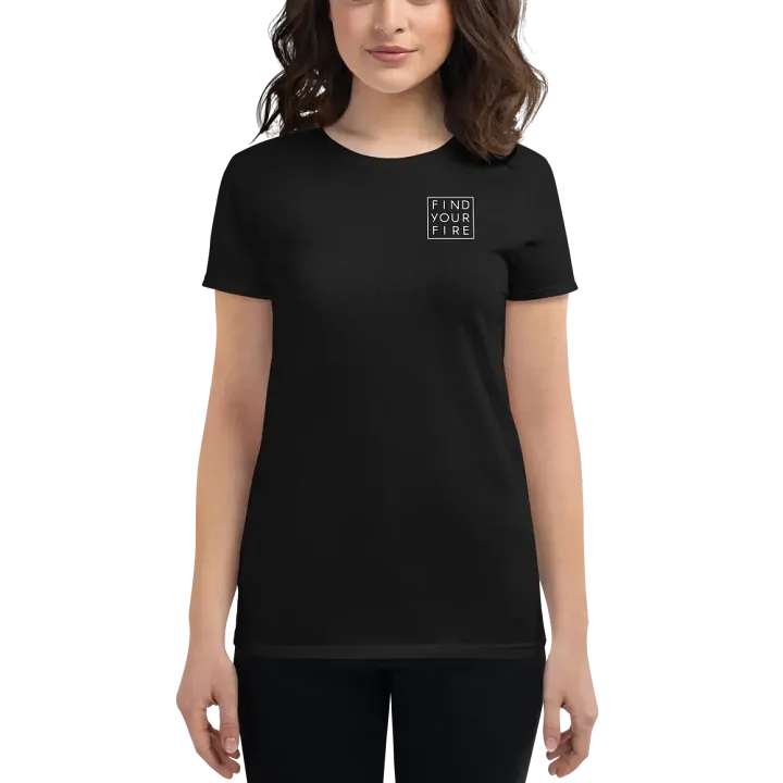 FIND YOUR FIRE Women's fitted T product image (1)