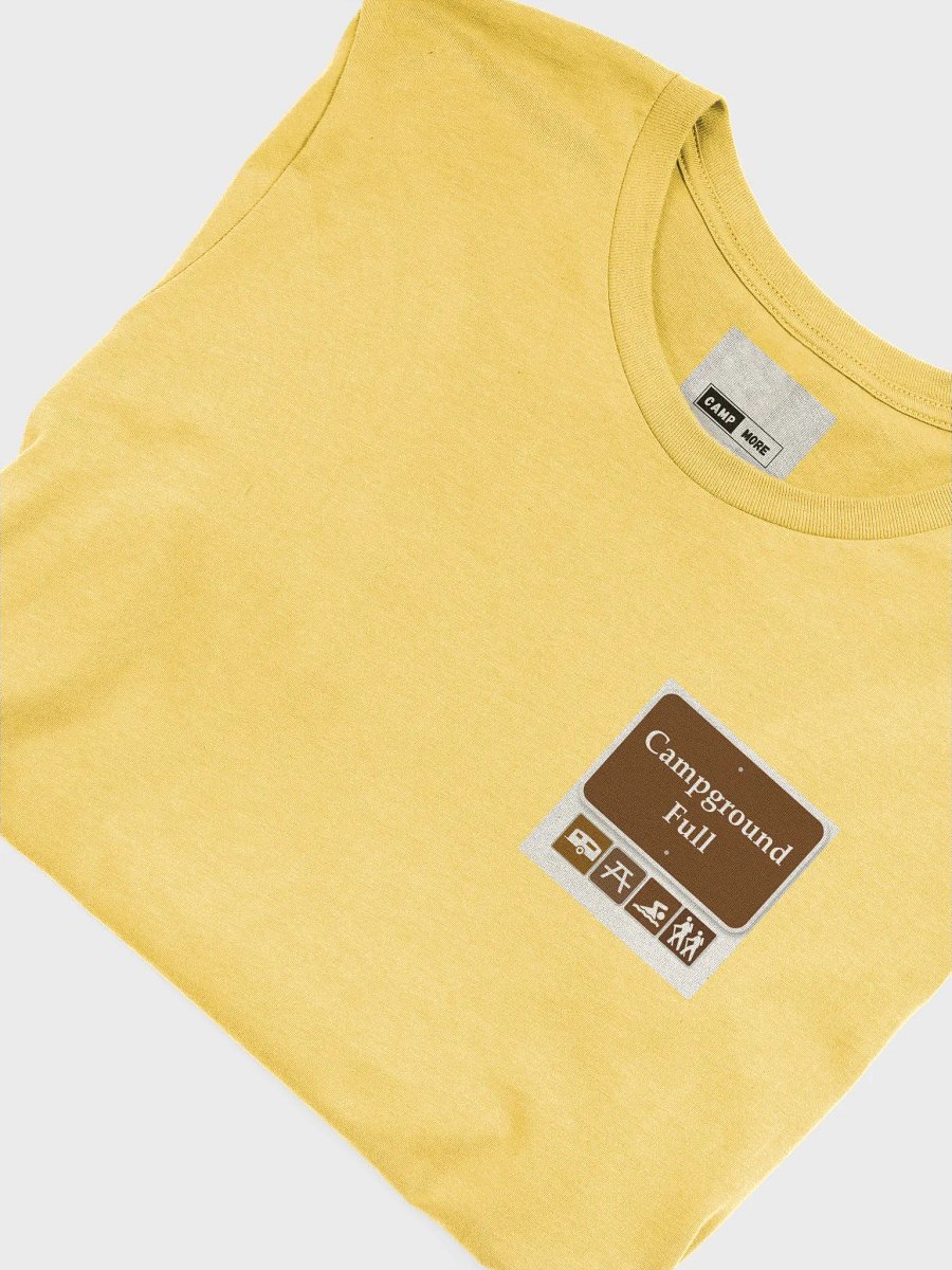 Campground Full T-Shirt (Yellow) product image (5)