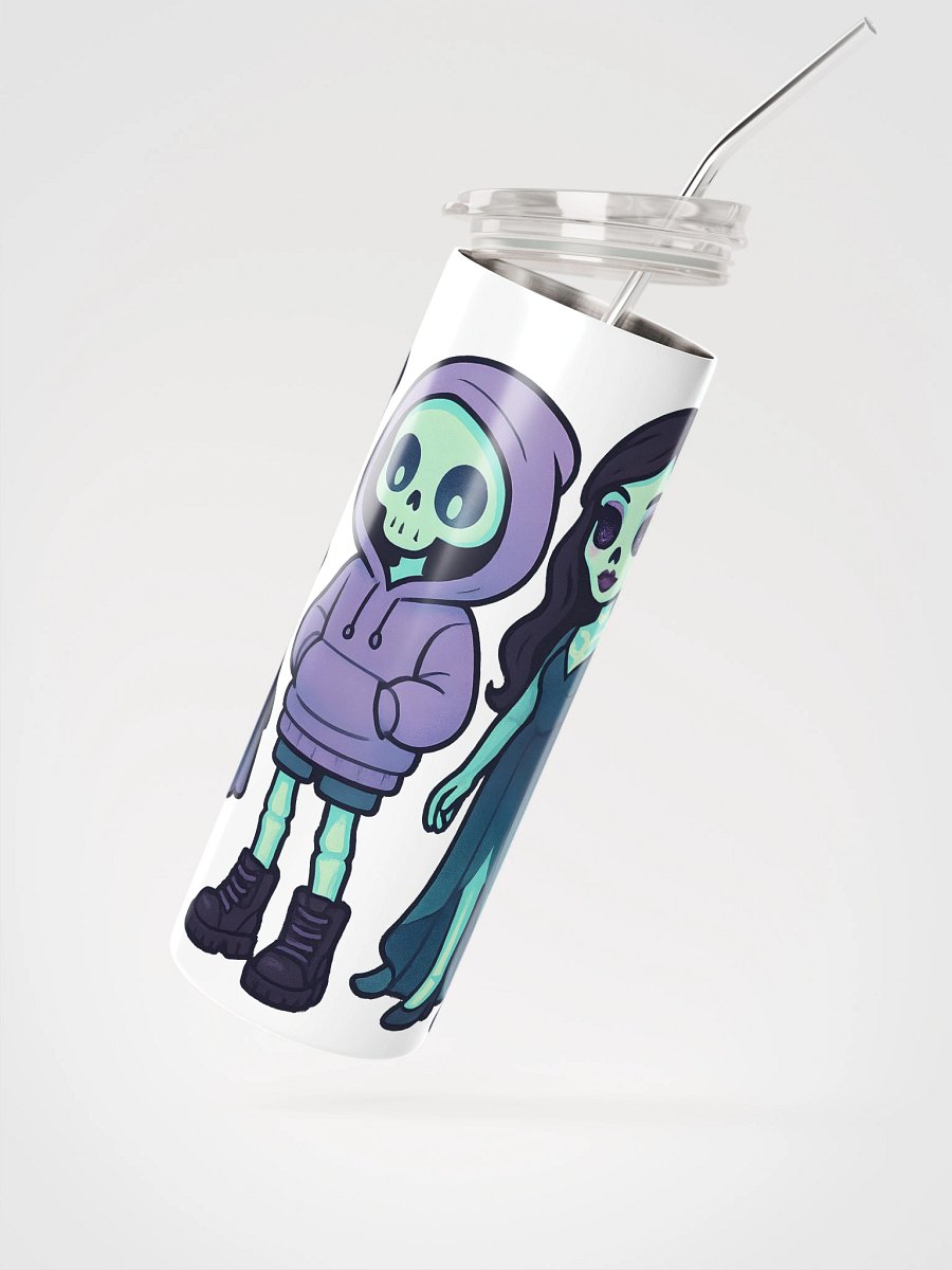 Glowing Skull Trio Stainless Steel Tumbler product image (2)