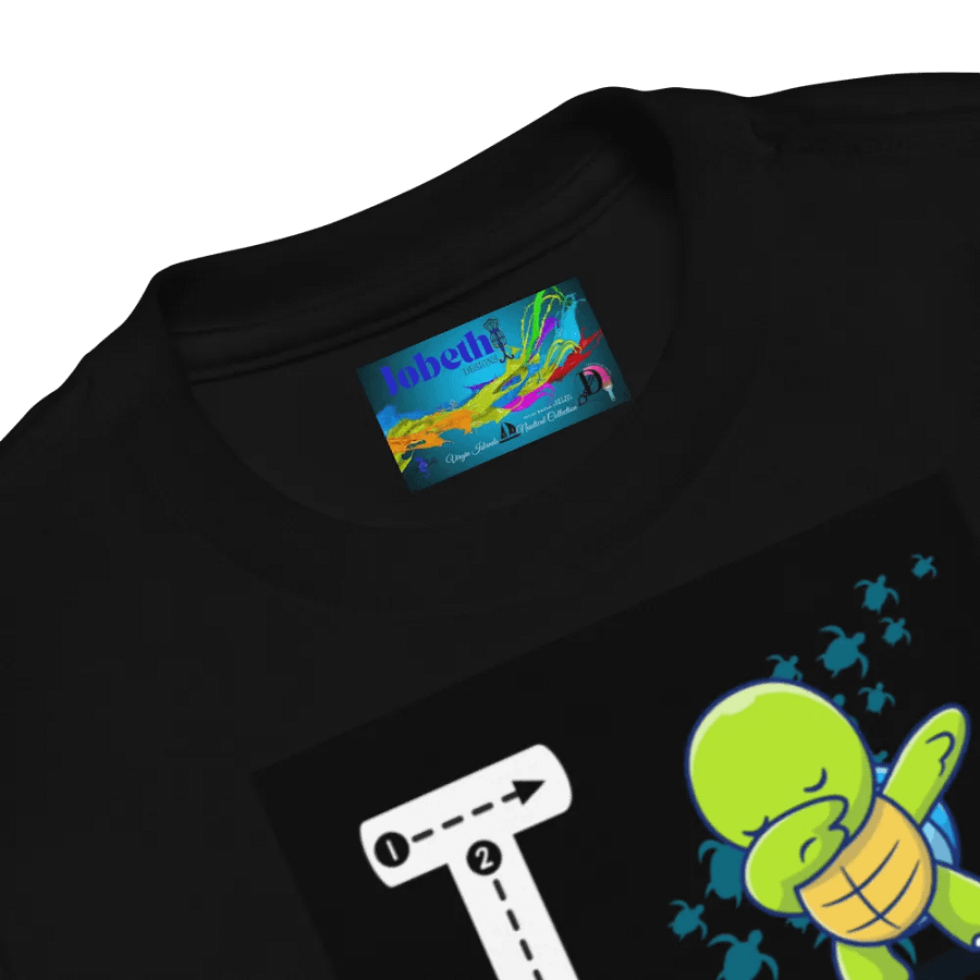 JoBeth Design Black 🐢 Tt Toddler T-Shirt 👚 product image (4)