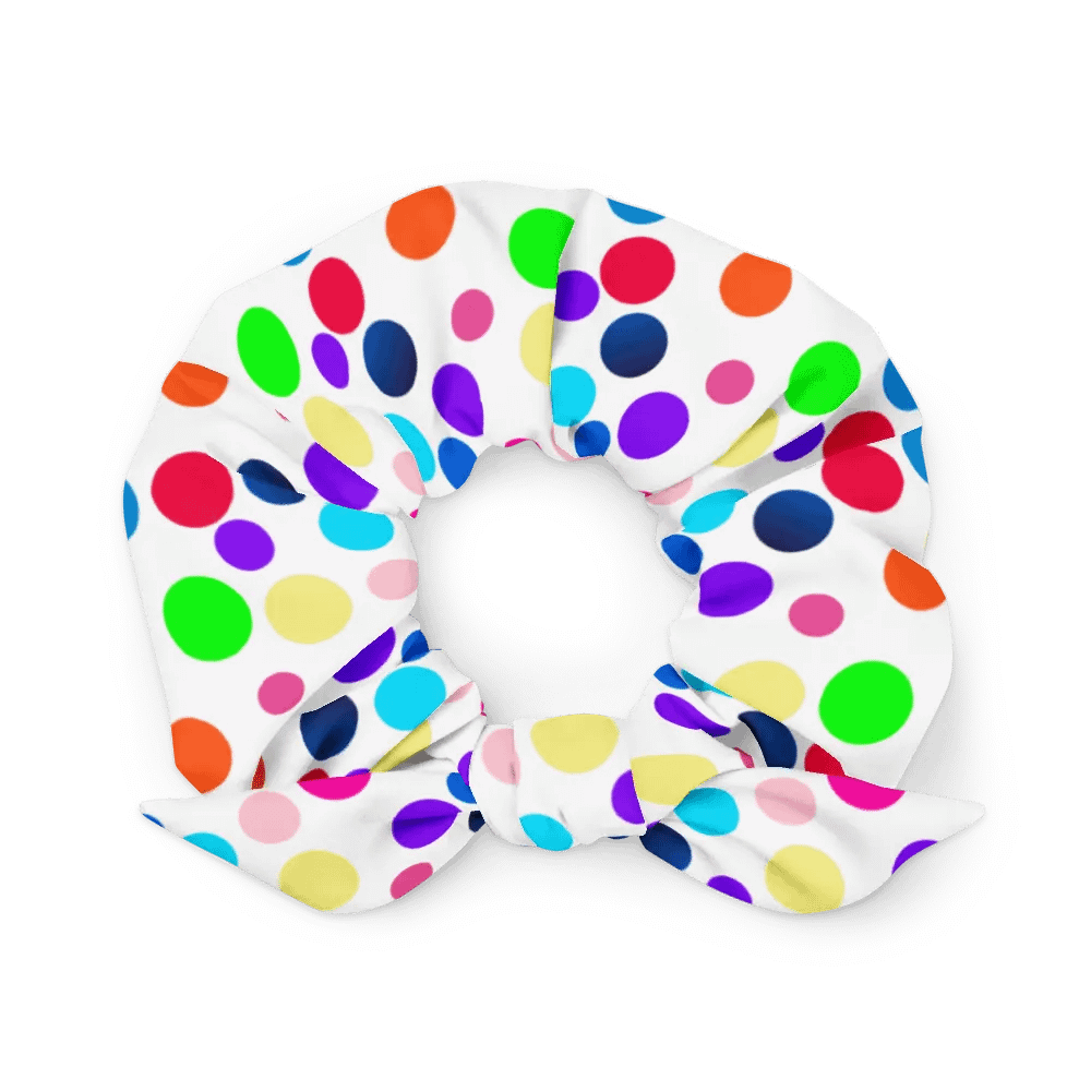 Multicolour circles All over print Scrunchie product image (4)