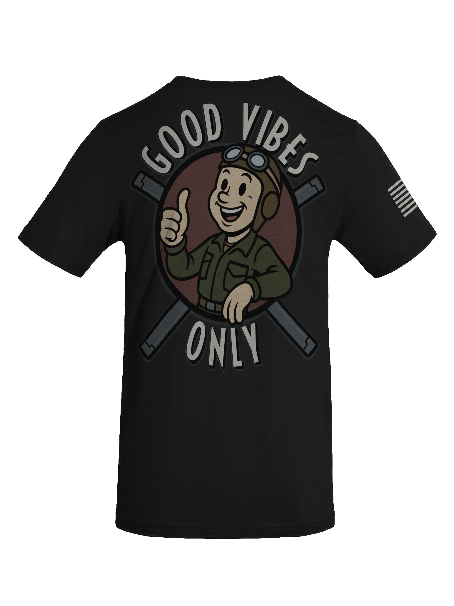 "GOOD VIBES v2" SuperSoft Shirt product image (7)