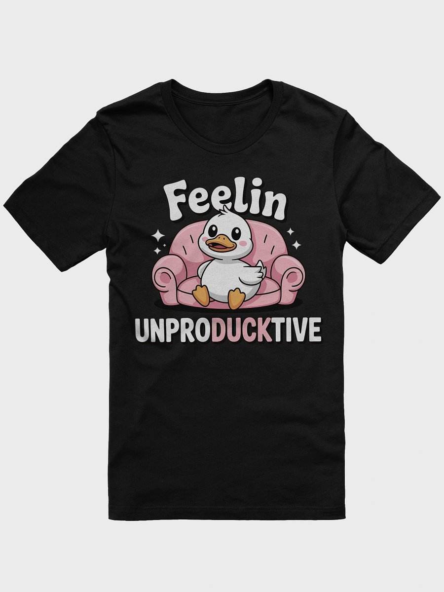 Quirky Duck 'Feelin' Unproducktive' T-Shirt product image (2)