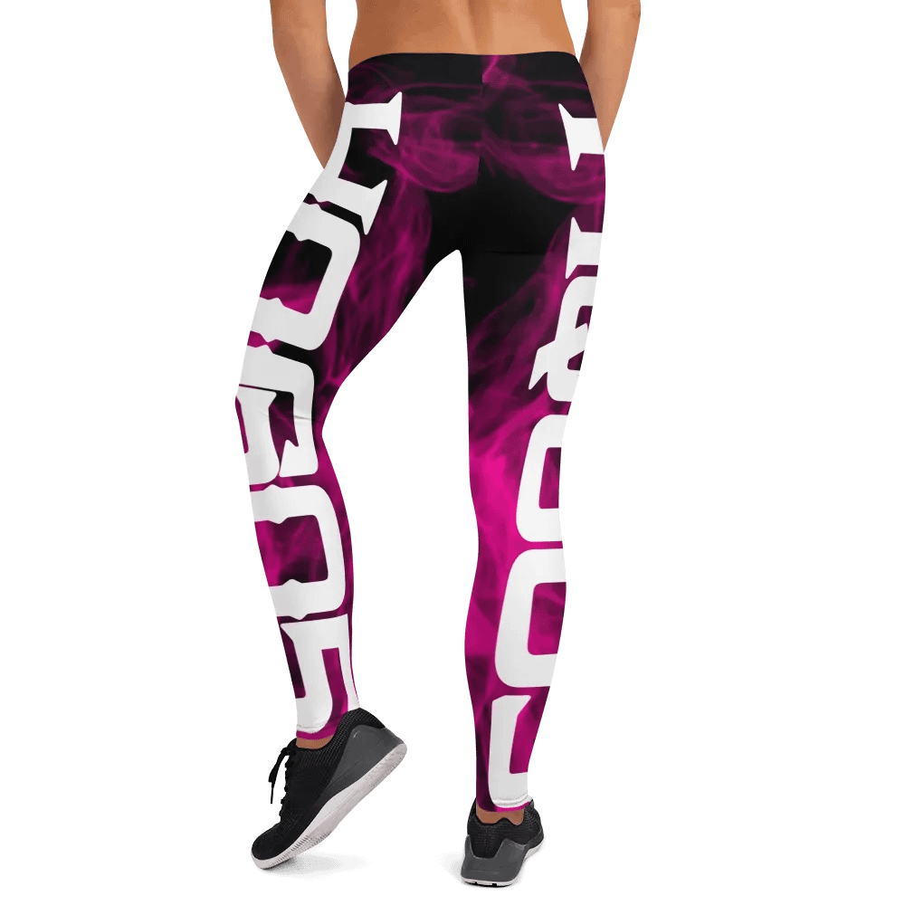 HempQuarters Pink Smoke Leggings product image (7)