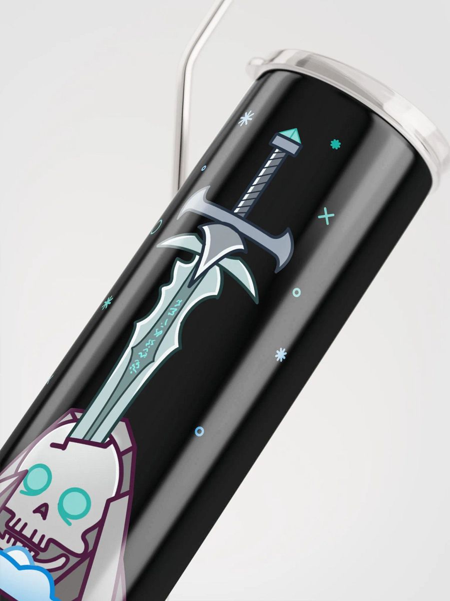 Sword in the Skull - Lich Variation - Tumbler w/Straw product image (5)