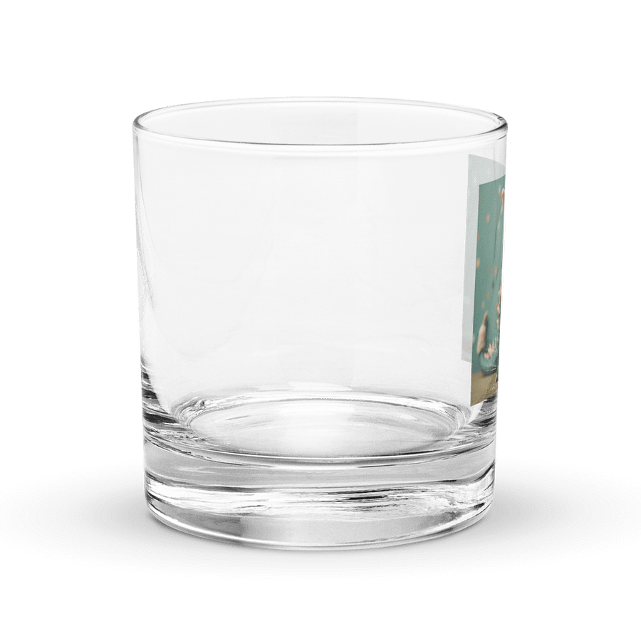 Easter Bunzilla Rocks Glass product image (3)