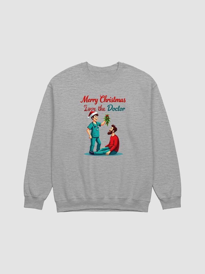Merry Christmas Love the Doctor Crewneck Sweatshirt product image (4)