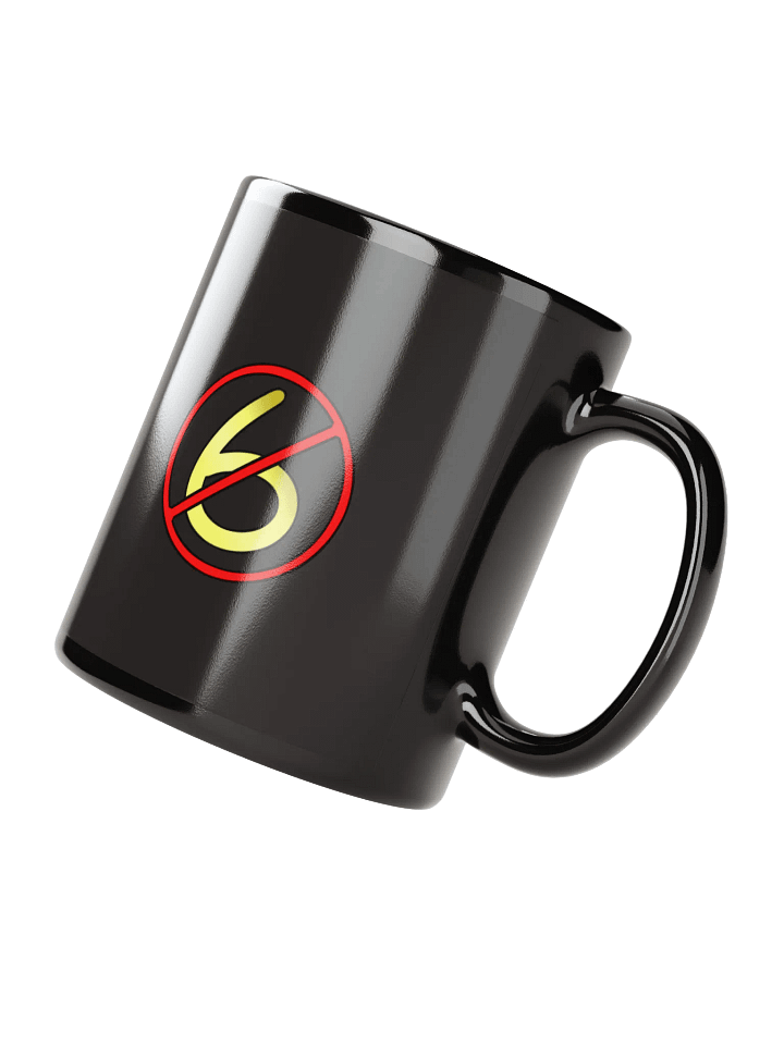 WhoIsDoopu Anti-Sixist Stop Typing 6 Mug - Black product image (3)