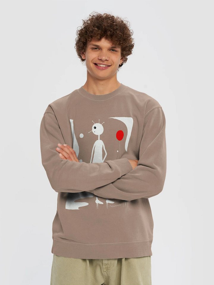 Independent Trading Co. Unisex Midweight Pigment Dyed Sweatshirt product image (1)