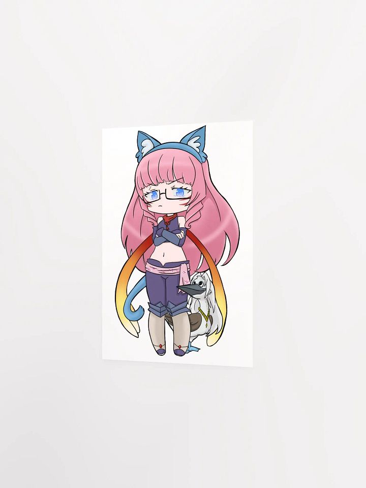 Squeaky's Brainrot Cosplay 5"x7" Print - Altrinia Akabane product image (2)